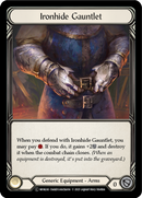 Ironhide Gauntlet (Rainbow Foil) [U-MON243-RF] Unlimited Edition Rainbow Foil