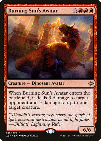 Burning Sun's Avatar [Ixalan], MTG Single - Gamers Grove