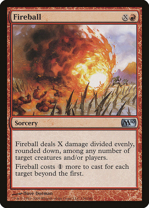 Fireball [Magic 2010], MTG Single - Gamers Grove