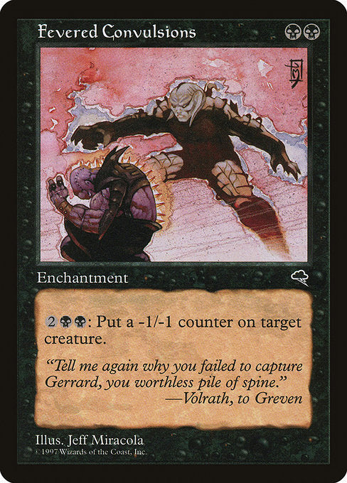 Fevered Convulsions [Tempest], MTG Single - Gamers Grove