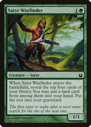 Satyr Wayfinder [Born of the Gods], MTG Single - Gamers Grove