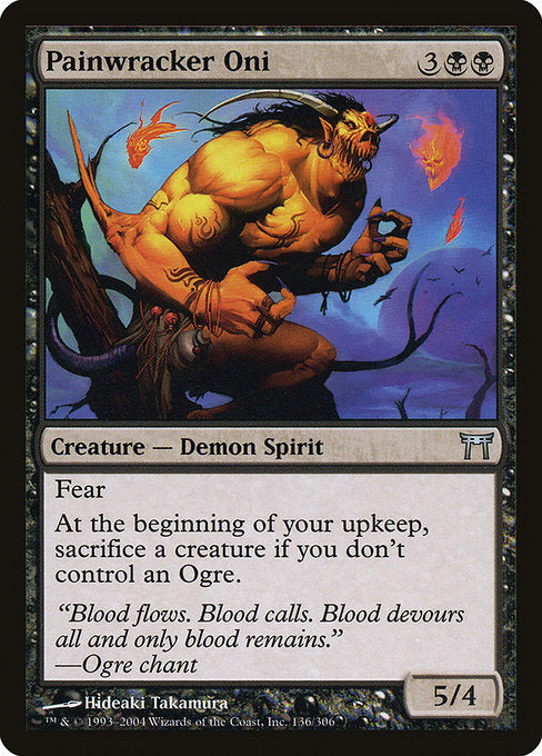 Painwracker Oni [Champions of Kamigawa], MTG Single - Gamers Grove