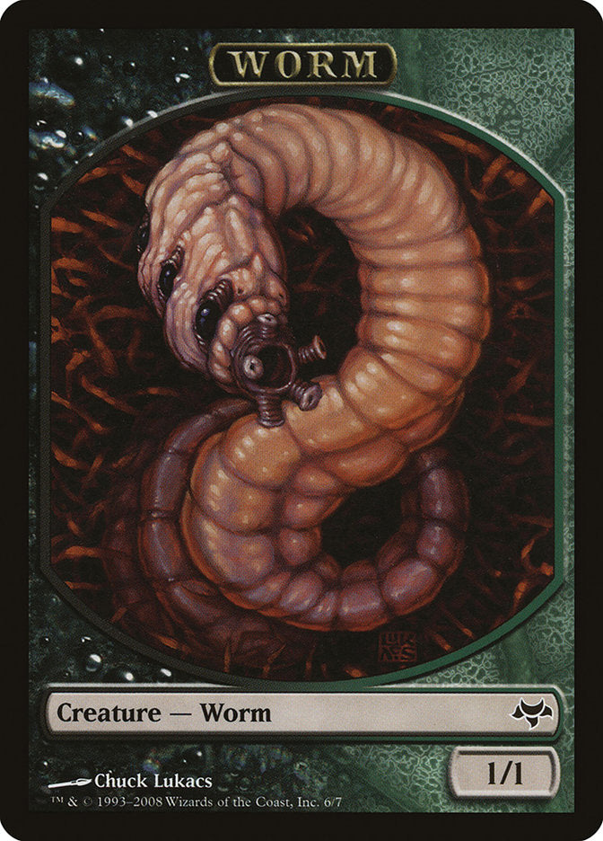 Worm [Eventide Tokens], MTG Single - Gamers Grove