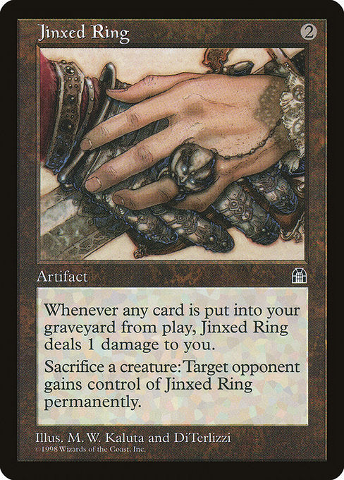 Jinxed Ring [Stronghold], MTG Single - Gamers Grove