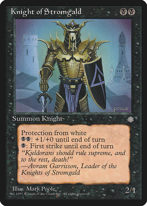 Knight of Stromgald [Ice Age], MTG Single - Gamers Grove
