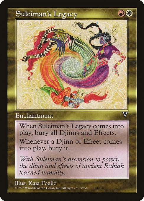 Suleiman's Legacy [Visions], MTG Single - Gamers Grove