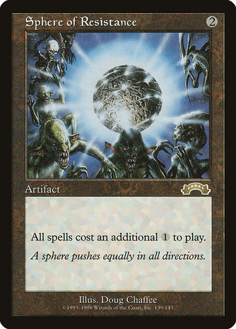 Sphere of Resistance [Exodus], MTG Single - Gamers Grove