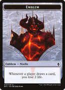 Ob Nixilis Reignited Emblem [Battle for Zendikar Tokens], MTG Single - Gamers Grove