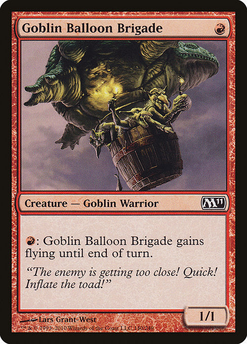 Goblin Balloon Brigade [Magic 2011], MTG Single - Gamers Grove