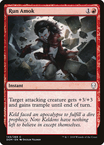 Run Amok [Dominaria]