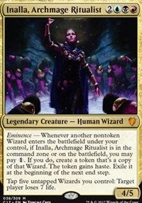 Inalla, Archmage Ritualist (Commander 2017) [Commander 2017 Oversized]