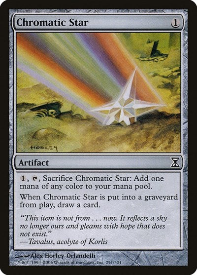 Chromatic Star [Time Spiral], MTG Single - Gamers Grove