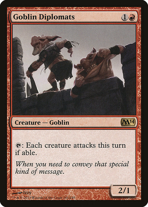 Goblin Diplomats [Magic 2014], MTG Single - Gamers Grove