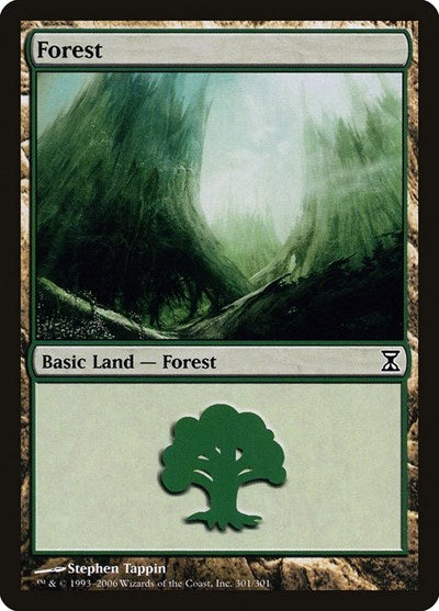 Forest [Time Spiral], MTG Single - Gamers Grove
