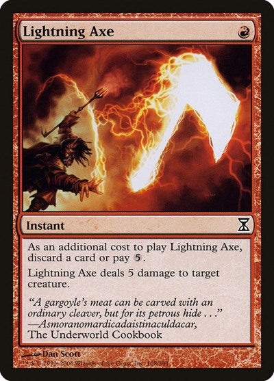 Lightning Axe [Time Spiral], MTG Single - Gamers Grove