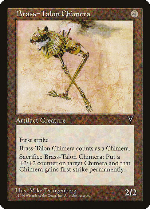 Brass-Talon Chimera [Visions], MTG Single - Gamers Grove