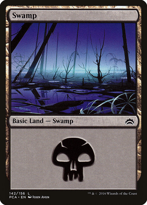 Swamp [Planechase Anthology], MTG Single - Gamers Grove