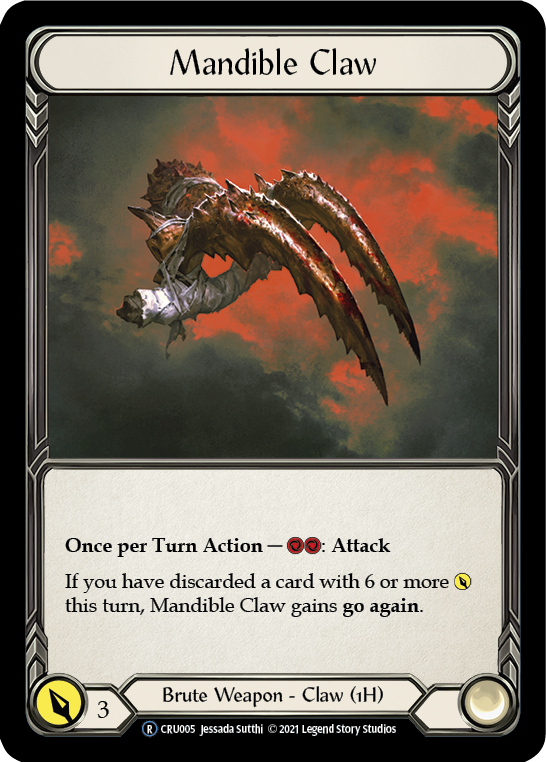 Mandible Claw [CRU005] Unlimited Normal