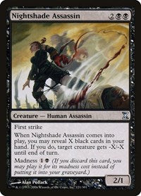 Nightshade Assassin [Time Spiral], MTG Single - Gamers Grove