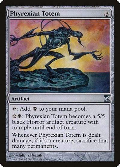 Phyrexian Totem [Time Spiral], MTG Single - Gamers Grove