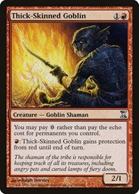 Thick-Skinned Goblin [Time Spiral]