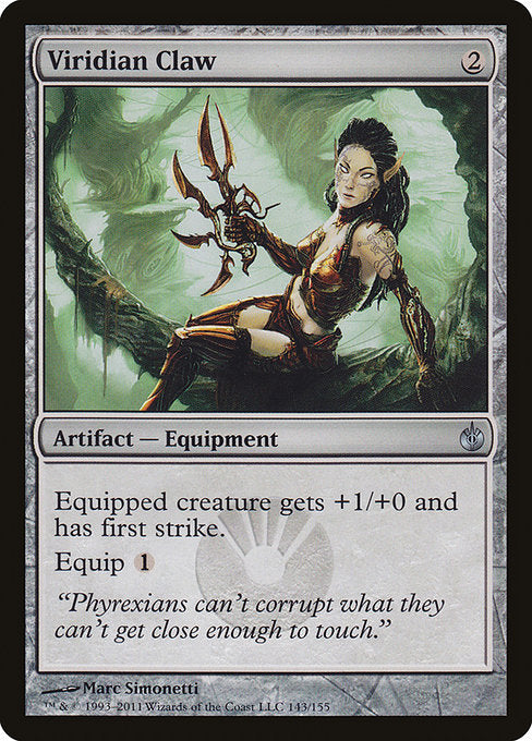 Viridian Claw [Mirrodin Besieged], MTG Single - Gamers Grove
