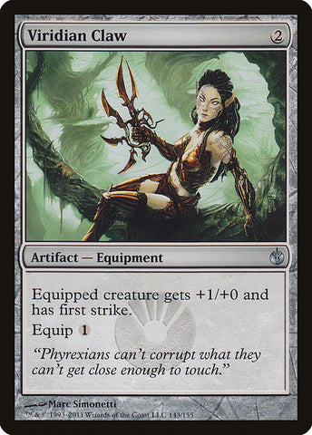 Viridian Claw [Mirrodin Besieged], MTG Single - Gamers Grove