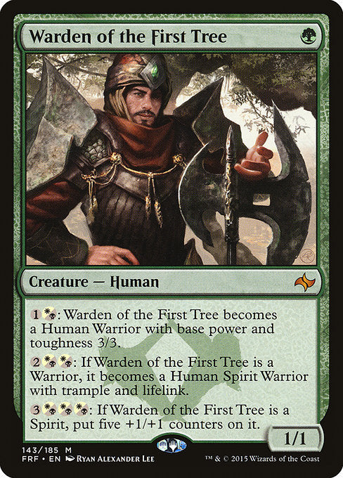 Warden of the First Tree [Fate Reforged], MTG Single - Gamers Grove