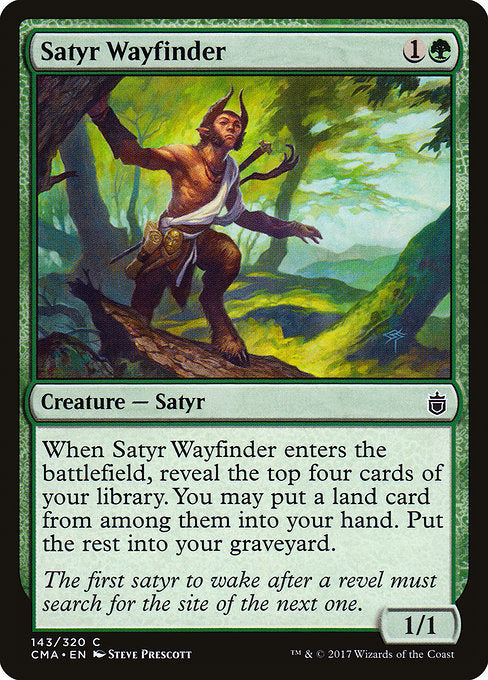 Satyr Wayfinder [Commander Anthology], MTG Single - Gamers Grove