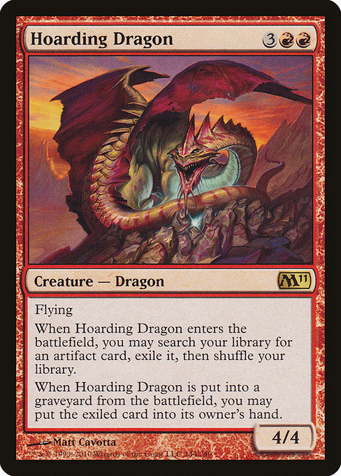 Hoarding Dragon [Magic 2011], MTG Single - Gamers Grove