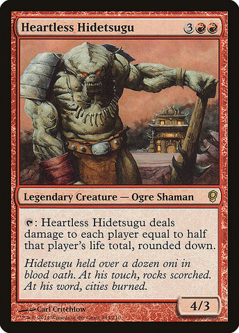 Heartless Hidetsugu [Conspiracy], MTG Single - Gamers Grove