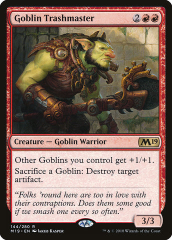 Goblin Trashmaster [Core Set 2019], MTG Single - Gamers Grove