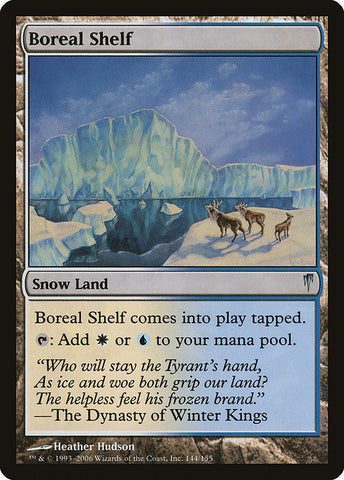 Boreal Shelf [Coldsnap], MTG Single - Gamers Grove
