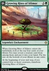 Growing Rites of Itlimoc // Itlimoc, Cradle of the Sun [Ixalan]