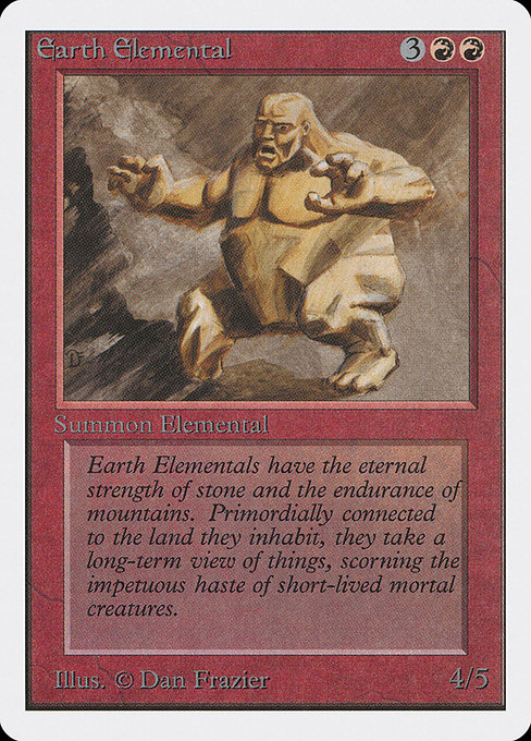 Earth Elemental [Unlimited Edition], MTG Single - Gamers Grove