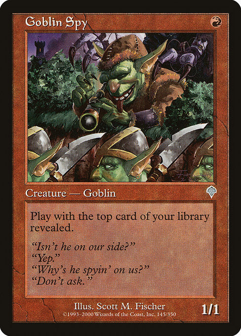 Goblin Spy [Invasion], MTG Single - Gamers Grove