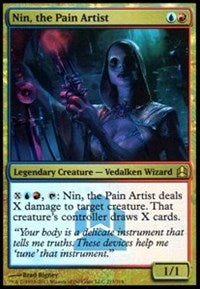 Nin, the Pain Artist (Commander Launch Promo) [Commander 2011 Launch Party]