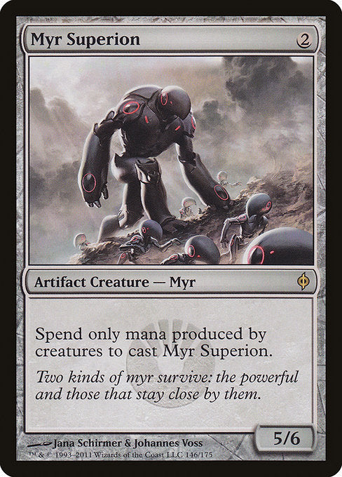 Myr Superion [New Phyrexia], MTG Single - Gamers Grove