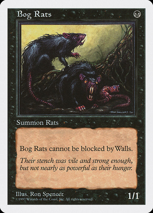 Bog Rats [Fifth Edition], MTG Single - Gamers Grove