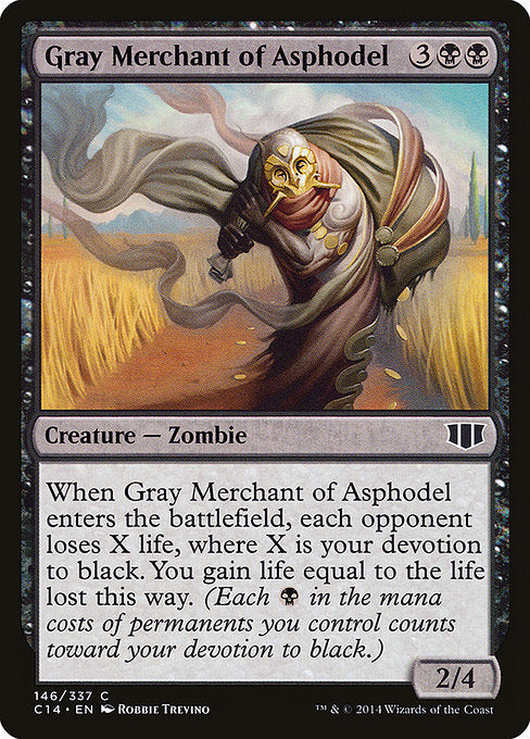 Gray Merchant of Asphodel [Commander 2014], MTG Single - Gamers Grove