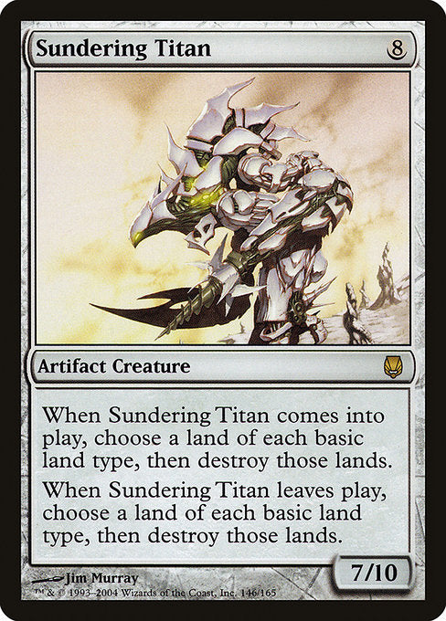 Sundering Titan [Darksteel], MTG Single - Gamers Grove
