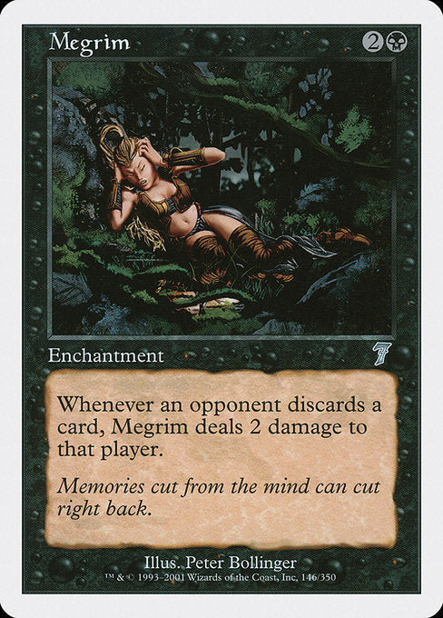 Megrim [Seventh Edition], MTG Single - Gamers Grove