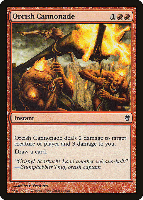 Orcish Cannonade [Conspiracy], MTG Single - Gamers Grove