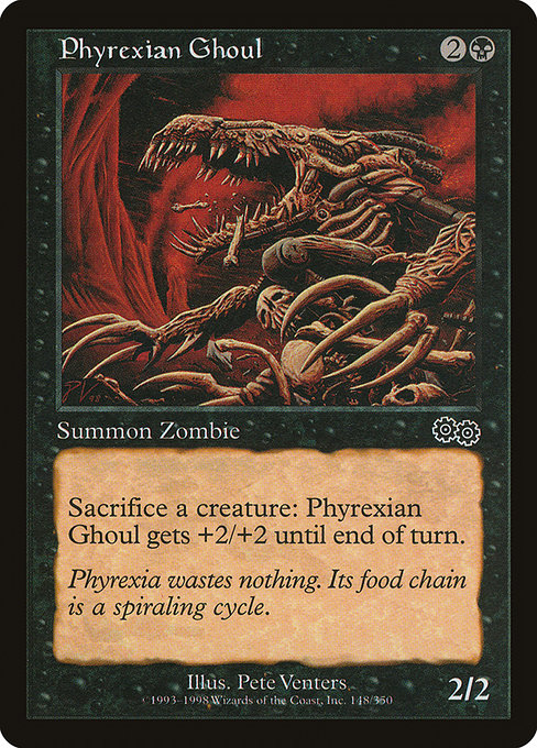 Phyrexian Ghoul [Urza's Saga], MTG Single - Gamers Grove
