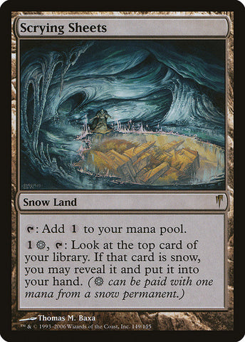 Scrying Sheets [Coldsnap], MTG Single - Gamers Grove