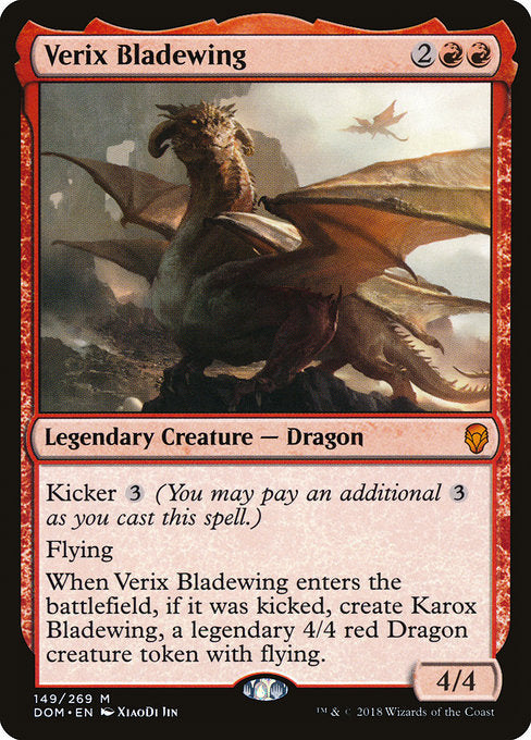 Verix Bladewing [Dominaria], MTG Single - Gamers Grove