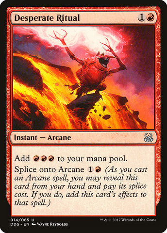 Desperate Ritual [Duel Decks: Mind vs. Might], MTG Single - Gamers Grove