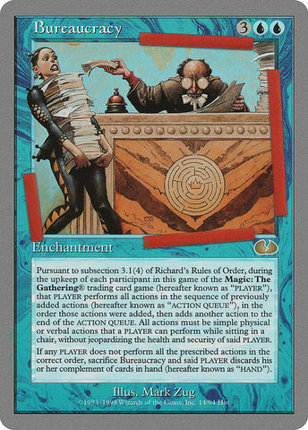 Bureaucracy [Unglued], MTG Single - Gamers Grove
