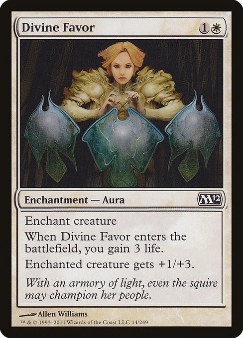 Divine Favor [Magic 2012], MTG Single - Gamers Grove