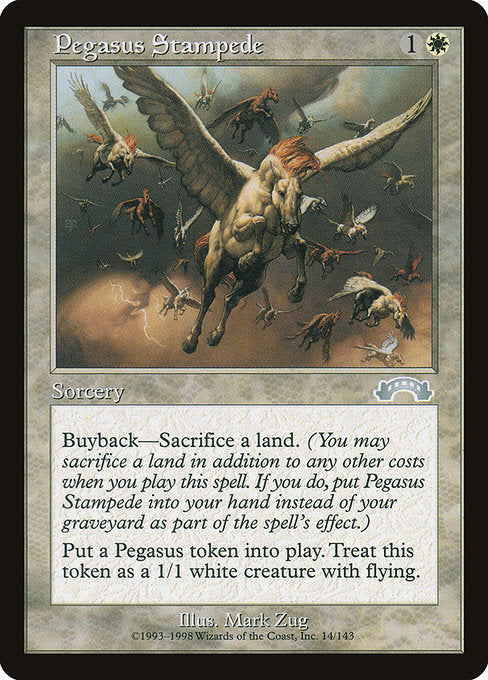 Pegasus Stampede [Exodus], MTG Single - Gamers Grove